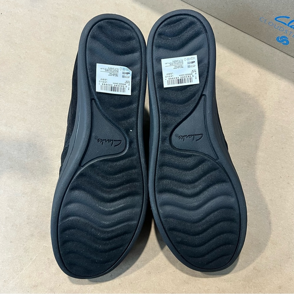 Clark’s Cloudsteppers NEW Breeze Dawn Black Slip ons - Picture 6 of 8